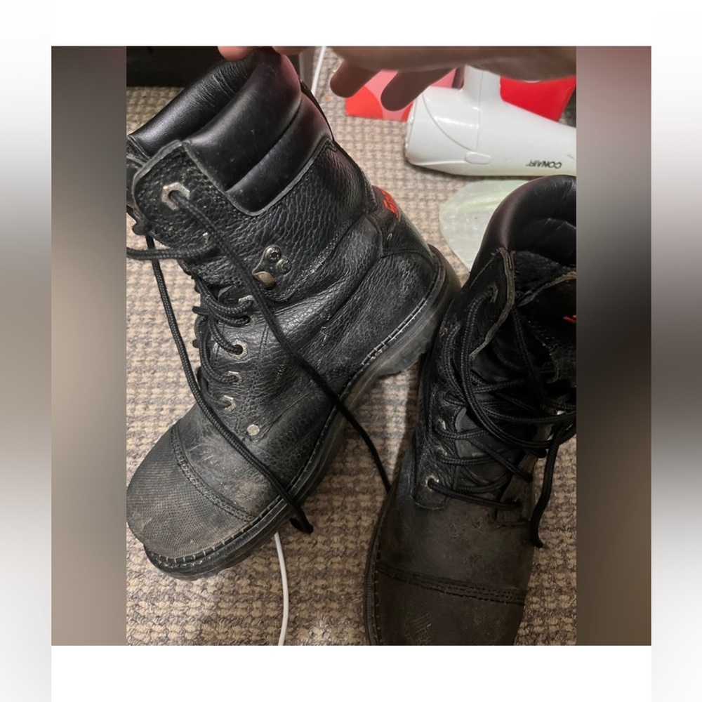 Snap on boots